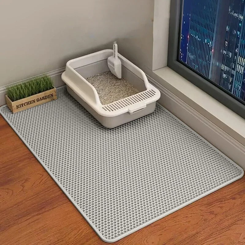CatLoaf CleanStep Litter Mat™ – Double Layer Waterproof